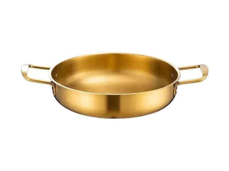 طاسه استالس بيدين دهبي مقاس 18 سم(MU-2051)&ك*ق 60